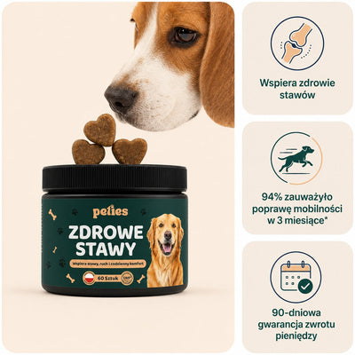 Peties Zdrowe Stawy - opakowanie 60 kąsków